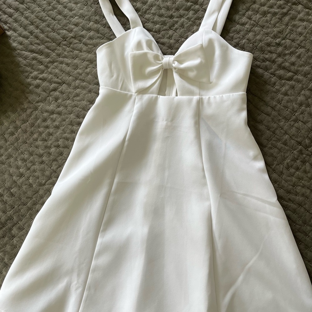 White Mini Dress